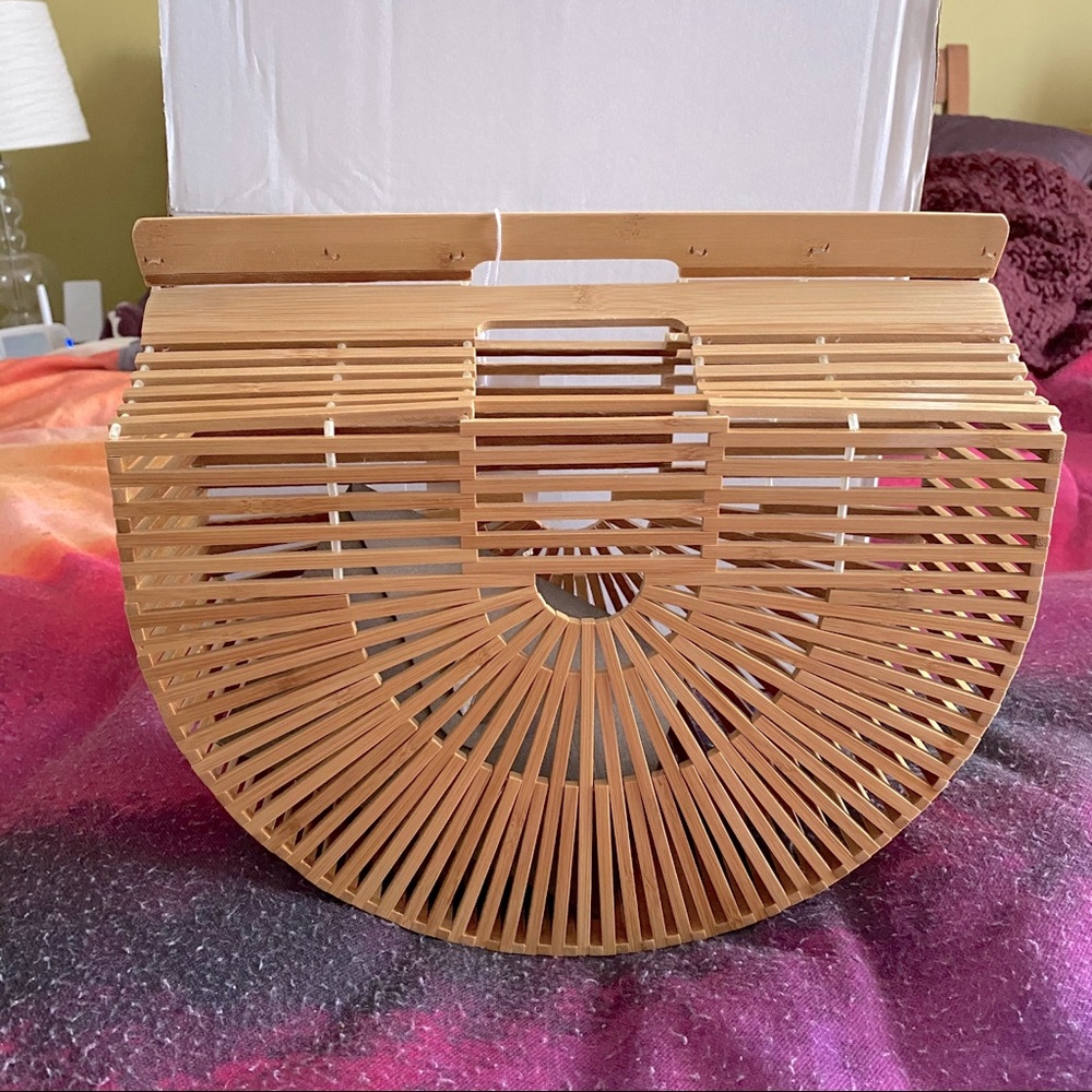 Large Bamboo Handbag NWT